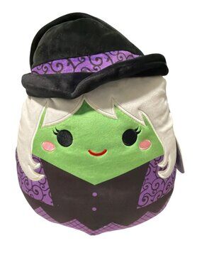Treat Bag Squishmallows Halloween Witch Plush with handle